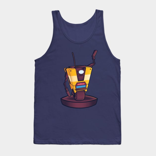 Waving Claptrap! Tank Top by CharleyFox